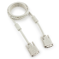 Кабель DVI-D dual link Cablexpert CC-DVI2-6C,  25M/25M,  1.8м,  экран,  феррит.кольца,  пакет