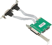 Контроллер COM/LPT (2+1)port WCH382 PCI-E bulk