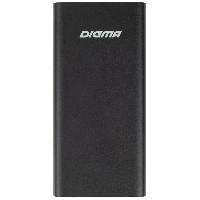 Мобильный аккумулятор Digma DGPQ20D 20000mAh 3A QC PD 22.5W 2xUSB беспров.зар. черный