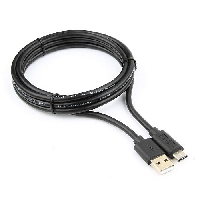 Дата-кабель USB-Type-C Cablexpert CCP-USB2-AMCM-6 Длина 1.8м, Цвет черный, Интерфейс USB 2.0, Максимальная сила тока 3А