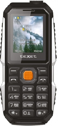 Телефон сотовый Texet TM-D429 черный 2SIM, 1.77", TN, 128x160, BT, FM, micro SD, micro SDHC, 1500 мА*ч