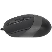 Мышь проводная A4 Tech Fstyler FM10 черный/серый оптическая (1600dpi) USB (4but)