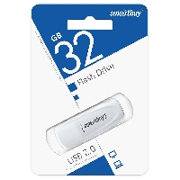   32GB USB 3.0/3.1 Smart Buy Scout White (SB032GB3SCW)