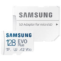 Карта памяти Micro-SD 128Gb Class 10, Samsung MB-MC128KA EVO PLUS + adapter
