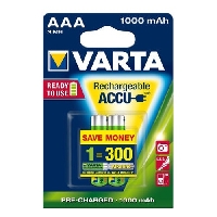Аккумулятор AAA VARTA  1000mAh (2шт)