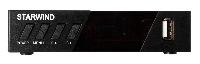 Цифровой ресивер DVB-T2 Starwind CT-140 DVB-C/ DVB-T/ DVB-T2/ 2xUSB/ HDMI/ TimeShift/ Wi-Fi (требуется адаптер)/ черный