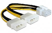   Cablexpert CC-PSU-81, 2Molex->PCI-Express 8pin,   / PCI- (8pin)  / ATX