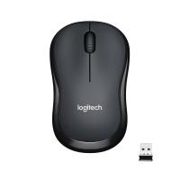 Мышь беспроводная Logitech M221 SILENT черный  (1000dpi) silent USB для ноутбука (3but) 910-006510
