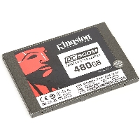   SSD 2.5" 480Gb Kingston Enterprise DC500M SATA 3 R555/W520MB/s 3D TLC MTBF 2 98 000/58 000 IOPS 1,3DWPD (SEDC500M/480G)