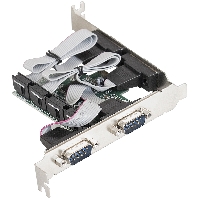 Контроллер COM 4-port PCI-E EXE-310 (PCI-E x1 v1.1, 4*COM)