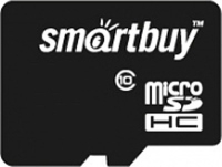 Карта памяти Micro-SD 16Gb Class 10, Smartbuy UHS-I с адаптером SD)