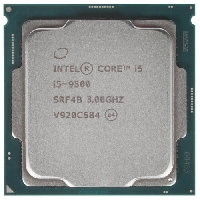 Процессор Soc-1151v2 Intel I5-9500 (3GHz/Intel UHD Graphics 630) CM8068403875414S RG10  OEM