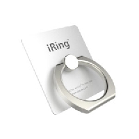 Держатель для смартфона iRing Premium + крючок iHook (Белый)