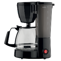 Кофеварка капельная Scarlett SC-CM33018 (черная)  мощность : 600 Вт/ объем резервуара для воды : 0.75 л/ используется молотое кофе