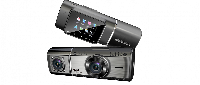 Видеорегистратор Camshel DVR 240 Двухканальный видеорегистратор с углом поворота 270° 1920х1080 (30 к/с), Dual HD 1080х720P (30 к/с)/  Угол обзора – 170° + 145° Дисплей 1,5”