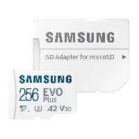 Карта памяти Micro-SD 256Gb Class 10, Samsung EVO Plus  (MB-MC256KA) (MB-MC256KA/APC)