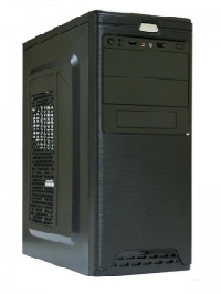 Корпус 400Вт ATX Trin UL-3110A-400, SP-400A12 400Вт Б/П, 2+1ODD, 1FDD, 3HDD, 1SSD, 2USB 2.0, HD Audio, размеры  413*185*375, сталь 0,5