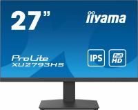  27" Iiyama ProLite XU2793HS-B4  ,  IPS, 1920x1080(16:9) matt 75Hz,  4ms,  178/178,  300cd/m2,  1000:1,  VGA DP HDMI,  2x2,   
