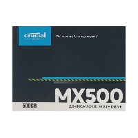 Твердотельный накопитель SSD 2.5" 500Gb Crucial SATA III 500Gb CT500MX500SSD1 MX500 2.5"
