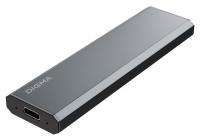 Твердотельный накопитель SSD внешний USB 3.2 Gen 2 Type-C 256GB Digma MEGA X темно-серый (dgsm8256g1mgg)