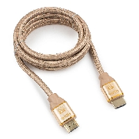  HDMI Cablexpert CC-G-HDMI03-1.8M  Gold, 1,8 , v1.4, M/M, , .,  ,  , 