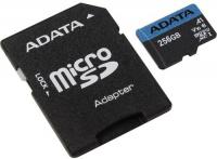   Micro-SD 256Gb Class 10, A-Data  AUSDX256GUICL10A1-RA1 Premier Pro + adapter