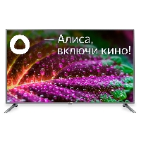 Телевизор LED 55" Starwind SW-LED55UG400 Smart Яндекс.ТВ стальной/4K Ultra HD/ DVB-T/60Hz/DVB-T2