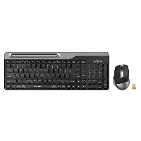 Клавиатура + мышь беспроводная A4TECH Fstyler FB2535C клав:черный/серый мышь:черный/серый USB  Blueto FB2535С