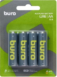   AA Buro Alkaline LR6 AA (4) 