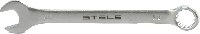 Ключ комбинированный 21мм, CrV, матовый хром Stels 15225