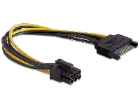   Cablexpert CC-PSU-SATA, SATA->PCI-Express 6pin,   / PCI- (6pin)  / ATX
