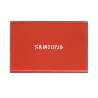 Твердотельный накопитель SSD внешний USB 3.2 Samsung T7 RED 1Tb (MU-PC1T0R/WW) 1year