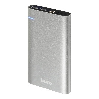Мобильный аккумулятор Buro RCL-21000 21000mAh 2.1A 2xUSB серебристый