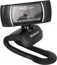 Камера WEB Defender G-lens 2597 HD720p 2 Мп, 1280x720, с микрофоном автофокус, слеж за лицом