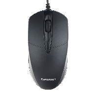 Мышь проводная Гарнизон GM-220  USB, чип- Х, черный,1000 DPI, 2кн.+колесо-кнопка, кабель 1,4-1,5м