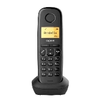 Телефон беспроводной Gigaset A270 DUO RUS черный (труб. в компл.:2шт) автооветчик, АОН, телефонный справочник 80 номеров, громкая связь, полифония, элемент питанияNi-MH аккумулятор 2xAAA.