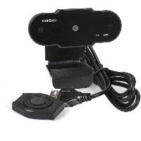 Камера WEB ExeGate BlackView  C615 FullHD (матрица 1/3" 2 Мп, 1920х1080, 1080P, 30fps, 4-линзовый объектив, шторка, USB, фиксированный фокус, микрофон с шумоподавлением, универсальное крепление, отверстие под штатив, кабель 1,5 м, Win Vista/7/8/10, Ma
