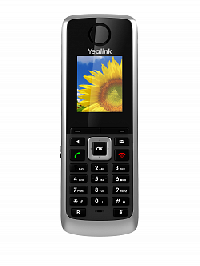 Телефон IP Yealink W52H черный, дополнительная трубка для комплекта (базовая станция + трубка) SIP-телефона Yealink W52P.