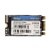   SSD M.2 128Gb Netac N930ES PCIe 3 x2 M.2 2242 NVMe 3D NAND, R/W up to 970/635MB/s, TBW 75TB, 3y wty