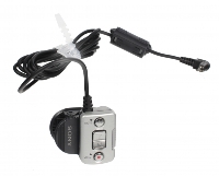 Пульт дистанционного управления DSC Sony RM-VD1 для видеокамер и фотокамер.  Подключение: к разъему камеры ACC. Обеспечивает управление затвором, записью, зумом.