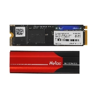Твердотельный накопитель SSD M.2 1Тb Netac SSD N950E Pro  PCIe 3 x4 M.2 2280 NVMe 3D NAND, R/W up to 3350/2800MB/s, TBW 800TB, 1024MB DRAM buffer, with heat sink, 5y wty (NT01N950E-001T-E4X)