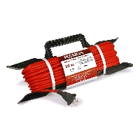 Удлинитель силовой Ресанта DСУ-2х1-30/1 на рамке 10А, 1 розетка, кабель 2х1.0 мм2  длина 30м, max нагрузка 2200Вт, IP44