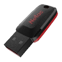 Флеш диск 8GB USB 2.0 Netac U197 NT03U197N-008G-20BK USB2.0 черный/красный