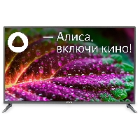 Телевизор LED 43" Starwind SW-LED43UG400 Smart Яндекс.ТВ стальной/4K Ultra HD/DVB-T/60Hz/DVB-T2
