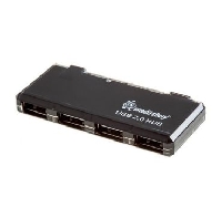  USB 2.0 4 , Smartbuy SBHA6110,   (SBHA-6110-K)