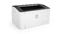 Принтер HP Laser 107w A4, 1200х1200 dpi, 20 стр/мин ч/б, 128 Мб, подача: 150 лист., вывод: 100 лист., нагрузка (в месяц, А4) до 10 000 стр., USB 2.0, Wi-Fi  (картридж W1106A) (4ZB78A)