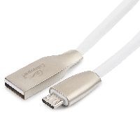 - USB-microUSB Cablexpert CC-G-mUSB01W-3M  3,  ,   ,  USB 2.0