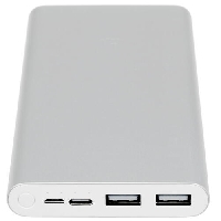 Аккумулятор универсальный Xiaomi Mi Power Bank 3 PLM13ZM Li-Pol 10000mAh 2.4A+2.4A черный 2xUSB