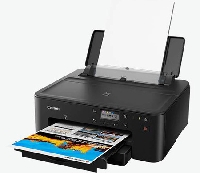 Принтер Canon Pixma TS704 A4, двусторонняя, 4-цветная, 15 изобр./мин ч/б, 10 изобр./мин цветн., 4800x1200 dpi, подача: 350 лист., Ethernet RJ-45, USB, Wi-Fi, Bluetooth, печать на CD/DVD, ЖК-панель (3109C007) (картриджи PGI-480PGBK, CLI-481BK/ C/M/Y)