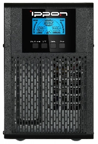 Источник БП Ippon Innova G2 2000 (1800Вт 2000ВА черный, On-line, диапазон напряжения 176–300 В, время переключения: 0 мс, IEC C13 – 4шт, автоматический байпас, RS232 и USB type B, аварийное отключение питания (EPO))
